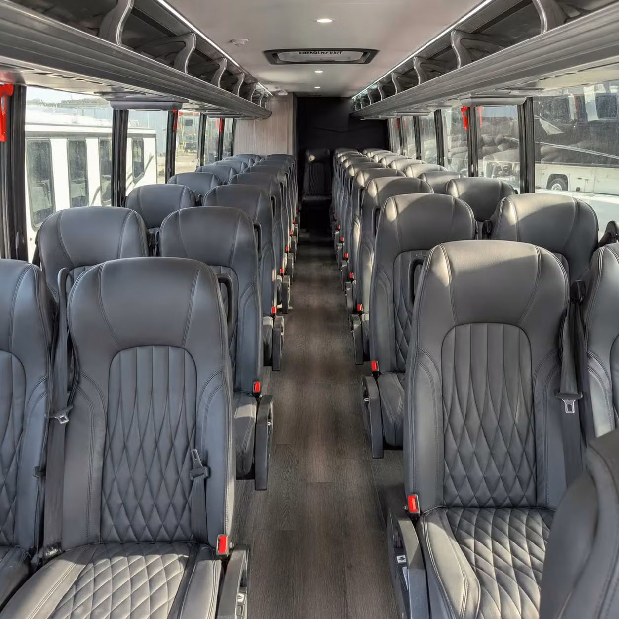 25 passenger minibus inside