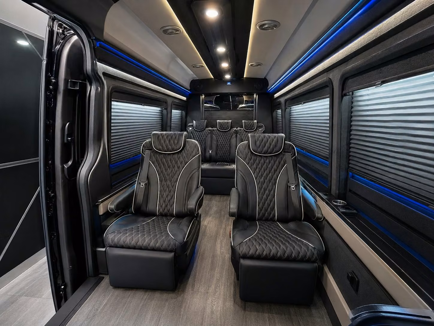 one bus for the whole wedding party airport pickups and drop offs included