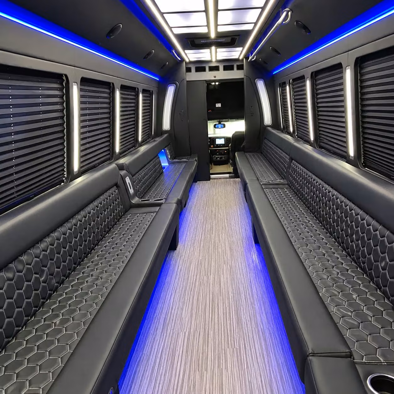 party bus interior
