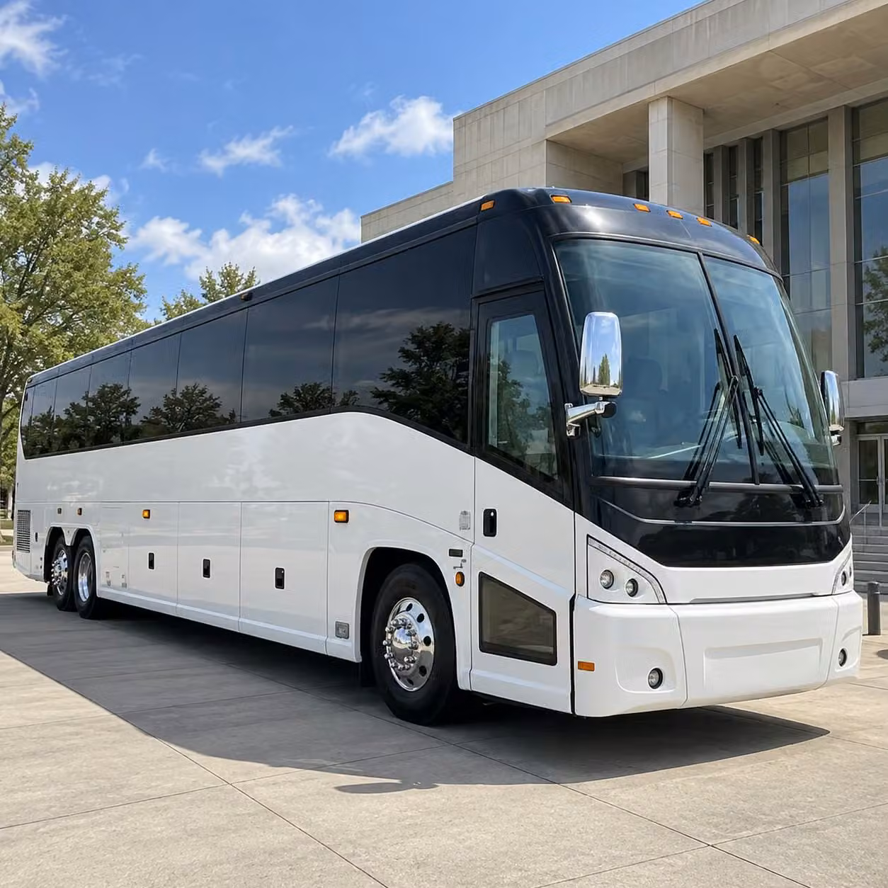 reliable charter bus rentals for military movements through the twin cities corridor