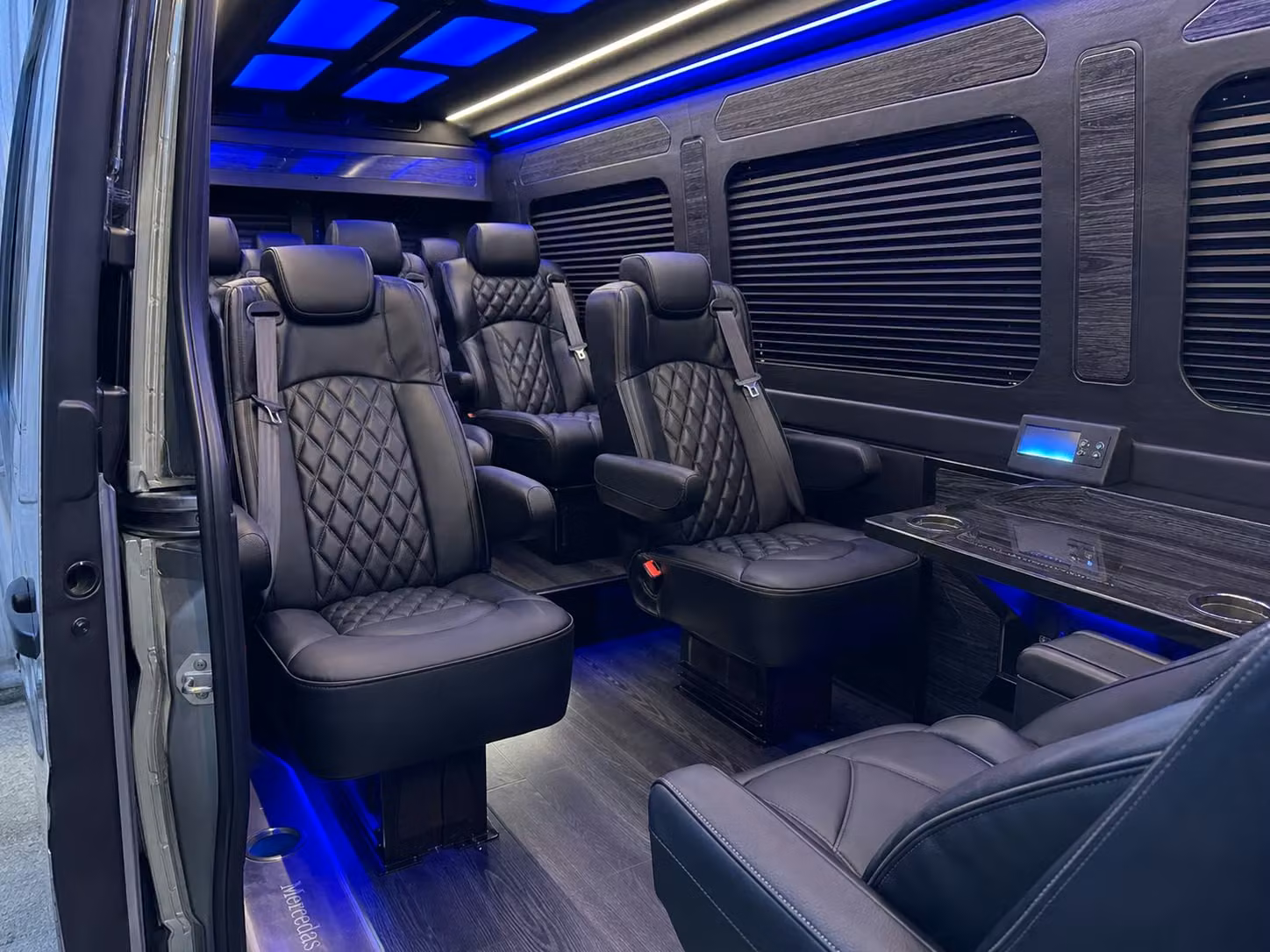 sprinter van transportation for groups and events across woodbury